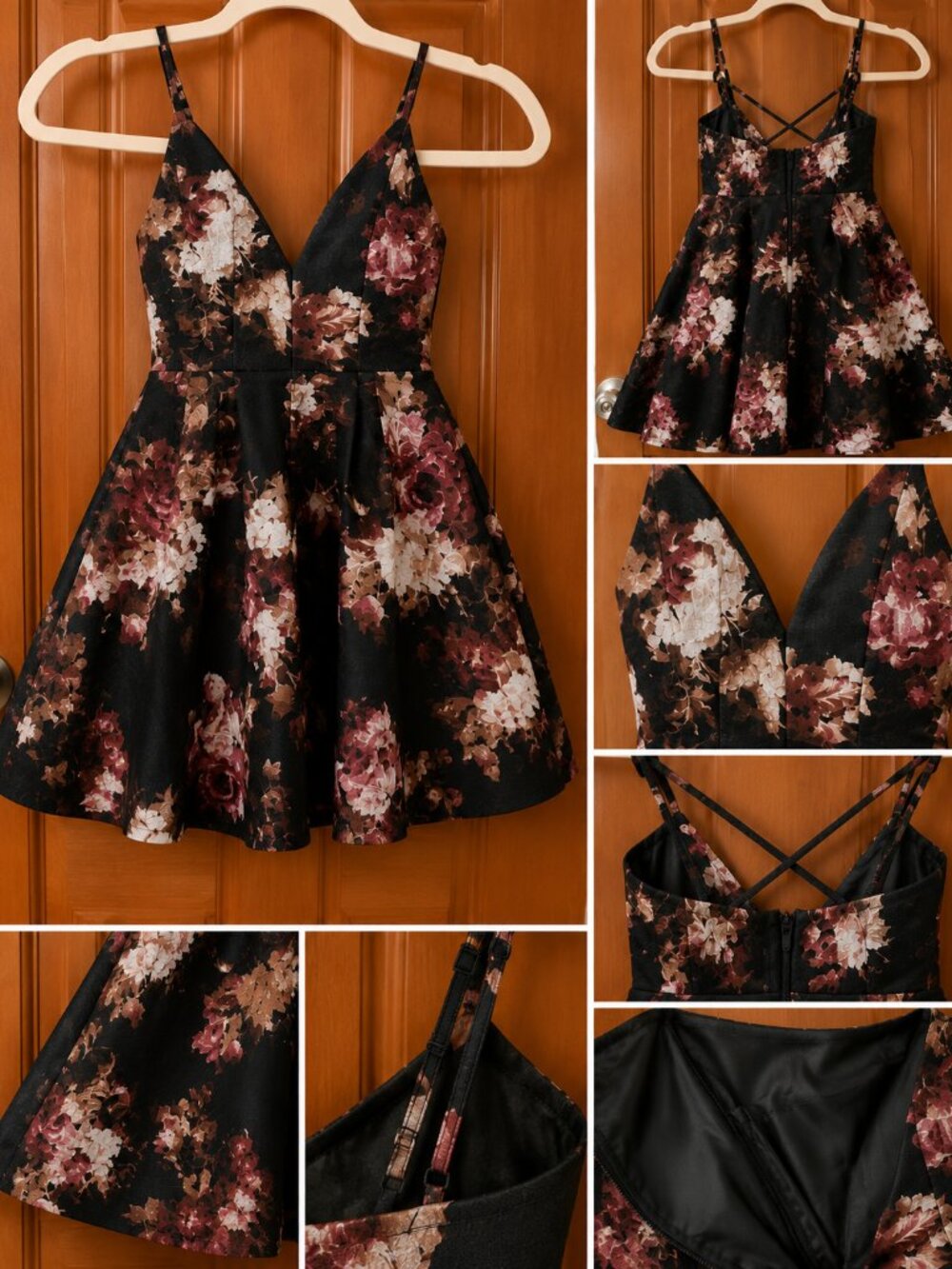 Girls Floral Knee-Length Party Dress | Size 5